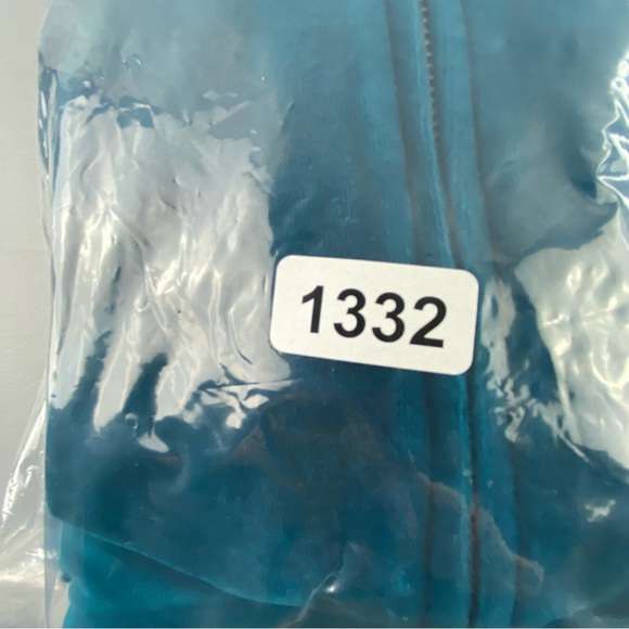 Y2K Express Teal Velvety Soft Terry Cloth Tracksuit Women's size Medium - Picture 15 of 15